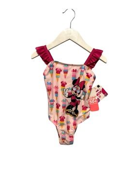 ⭐️ 5/$30 Disney Minnie Mouse Swim One Piece size 24M